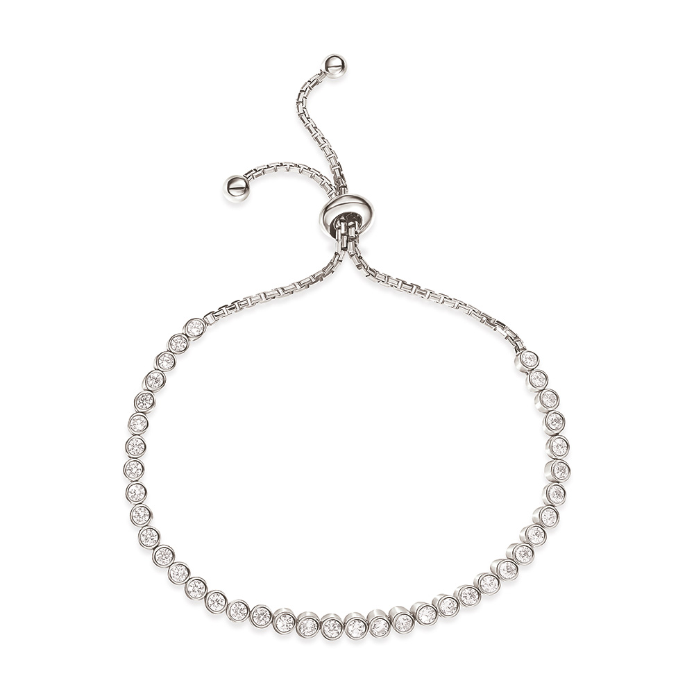 Image of  FASHIONABLY SILVER ESSENTIALS BRACELET