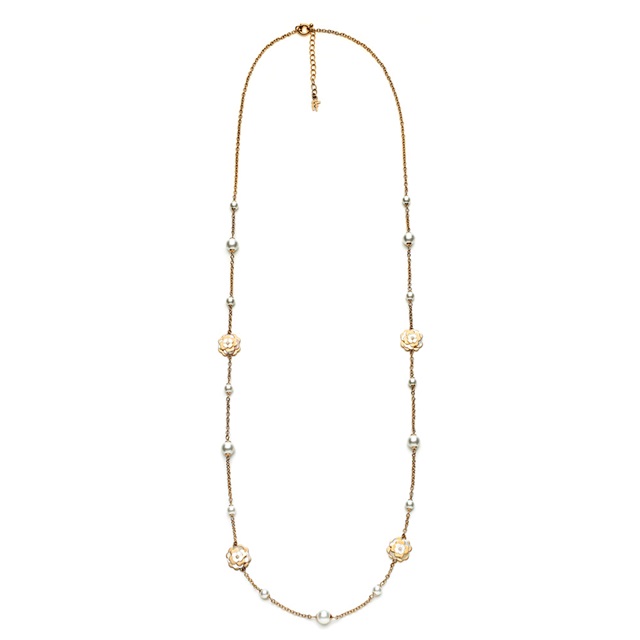 Image of  SANTORINI FLOWER NECKLACE
