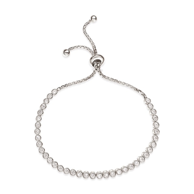 Image of  FASHIONABLY SILVER ESSENTIALS BRACELET